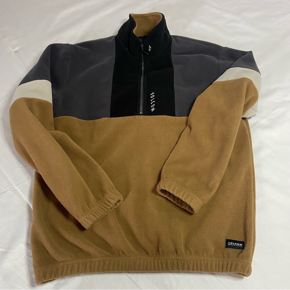 Volcom Men’s 1/4 zip fleece size small